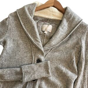 Banana Republic Heritage Womens Cashmere Cardigan Size Small Shawl Collar Slim